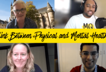 MQ Open Mind podcast showing Dr Rona Strawbridge and Manveer Sahota with Professor Rory and Craig Perryman from MQ